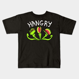 Hangry Fly Trap Kids T-Shirt